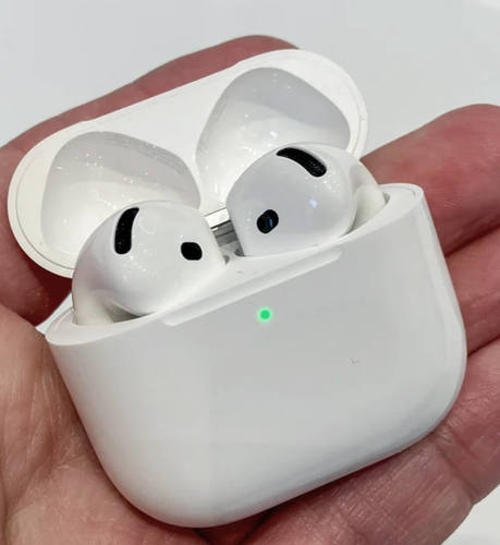 אוזניות ‏אלחוטיות Apple AirPods 4 MXP63ZM/A 