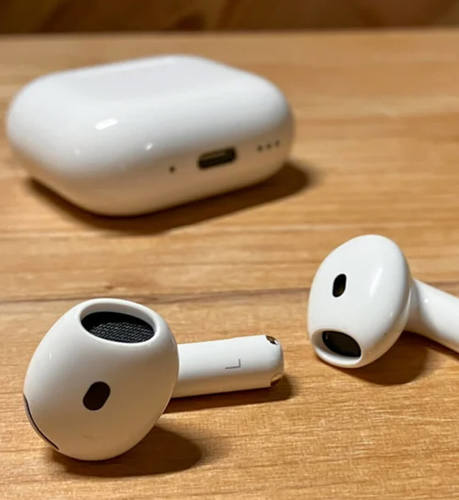 אוזניות ‏אלחוטיות Apple AirPods 4 MXP63ZM/A 
