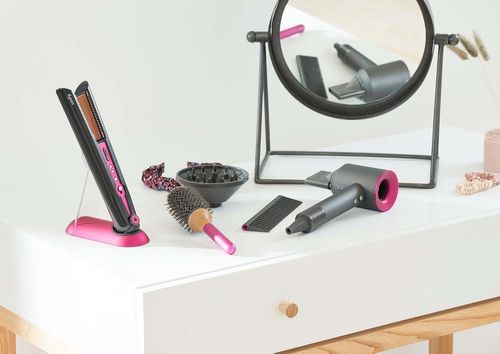 סט עיצוב שיער דייסון סופרסוניק dyson supersonic (מוציא אוויר) עם קורל למשחקי דמיון