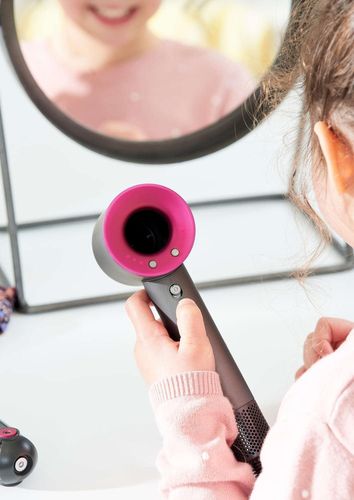 סט עיצוב שיער דייסון סופרסוניק dyson supersonic (מוציא אוויר) עם קורל למשחקי דמיון
