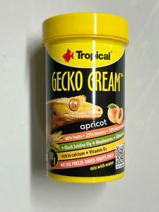 גקו מזון שממיות/לטאות קרם משמש 50 גרם