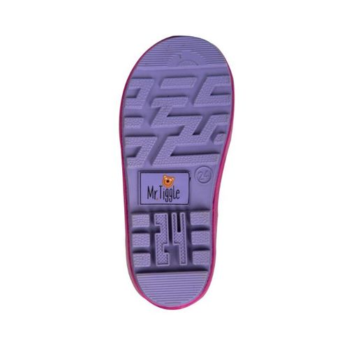 Mr Tiggle מגפי גומי יניקורן ורוד כוכבים מידות 23-32