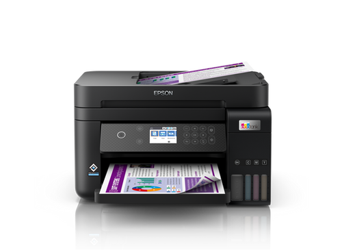 מדפסת ‏הזרקת דיו ‏משולבת Epson EcoTank L6270