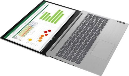 מחשב נייד Lenovo ThinkBook 15-IIL Core™ i5-1035G1 1.0GHz 256GB SSD 16GB 15.6″ (1920×1080) BT WIN10 Pro Webcam MINERAL GREY Backlit Keyboard FP Reader 0.7″ thin, 3.97 lbs
