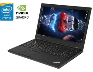 מחשב נייד מחודש Lenovo ThinkPad P50 Workstation Intel Core Core i7-6820HQ 32GB 512GB SSD NVIDIA Quadro M1000M 2GB 15.6″ Windows 10 Pro