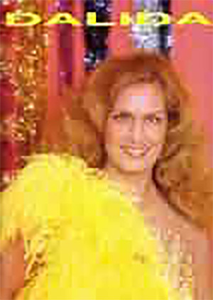ספר תווים לפסנתר ושירה Dalida