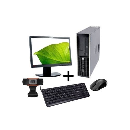 תחנת עבודה מחושת  LENOVO/DELL/HP עם זיכרון 4GB, מעבד i5, מסך “22, מקלדת, עכבר ורמקולים
