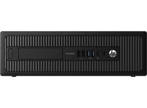 מחשב נייח מחודש  מתקדם HP ProDesk 600 G1 בעל מעבד Intel Core i5-4570, כ-8GB זכרון RAM וכונן SSD מהיר בנפח 120GB ומערכת הפעלה Windows 10 Pro