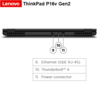 מחשב נייד Lenovo ThinkPad P16v Gen2 16"-U7-32GB-1TB-RTX500-W11p