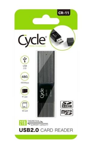 קורא כרטיסים Cycle CY-CR11 חיבור USB 2.0