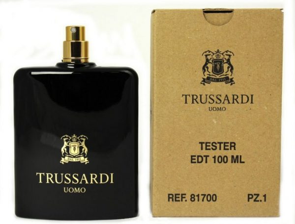 בושם לגבר טרוסרדי טסטר TRUSSARDI UOMO 100 ML E.D.T TESTER