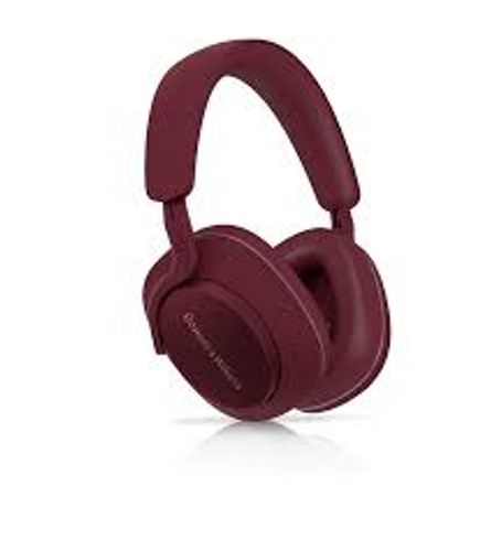 אוזניות Bluetooth אלחוטיות דגם B&W Px7 S2e - צבע אדום - Ruby Red