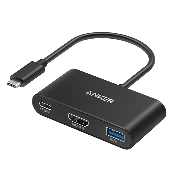 רכזת USB-CPowerExpand 3-in-1