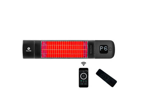תנור חימום אינפרא אדום עם שלט 2000W דגם LAVA PRO