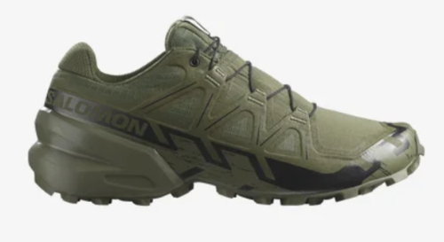 נעלי ספורט וריצה גברים  Speedcross 6 Forces ירוקה – Salomon