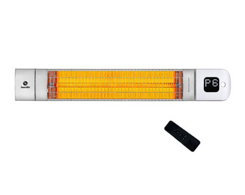 תנור חימום אינפרא אדום עם שלט 2500W דגם LAVA Carbon RC