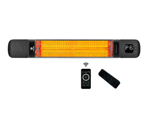 תנור חימום אינפרא אדום עם שלט 2500W דגם LAVA Carbon PRO