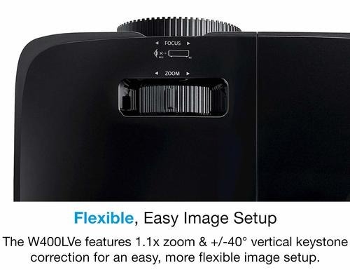 מקרן מנורה 4000ANSI W400LV אופטומה