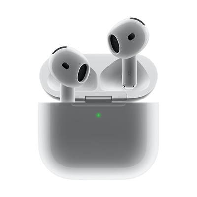 אוזניות ‏אלחוטיות Apple AirPods 4 MXP63ZM/A אפל