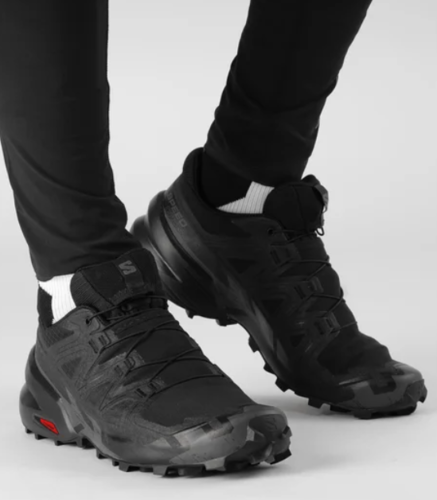 נעלי ספורט וריצת שטח לגברים Speedcros 6 Wide  שחור – Salomon