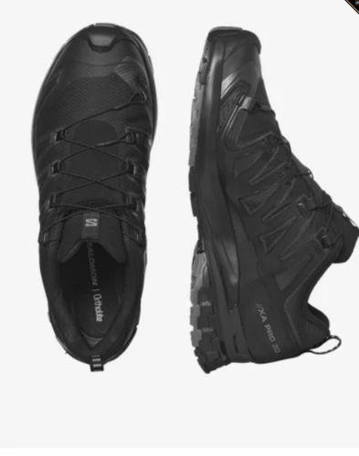 נעלי ספורט וריצת שטח גברים Xa Pro 3D V9 Wide Gtx שחורות – Salomon
