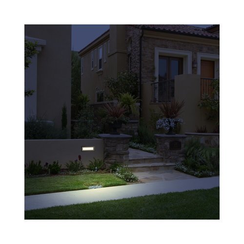  שקוע חומה לבן WALL-L 13W IP65 אור חם 