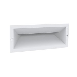  שקוע חומה לבן WALL SMALL-V 6W IP65 אור ניטרלי 
