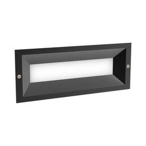  שקוע חומה אפור WALL SMALL-L 6W IP65 אור חם 