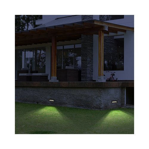  שקוע חומה אפור WALL SMALL-V 6W IP65 אור חם 