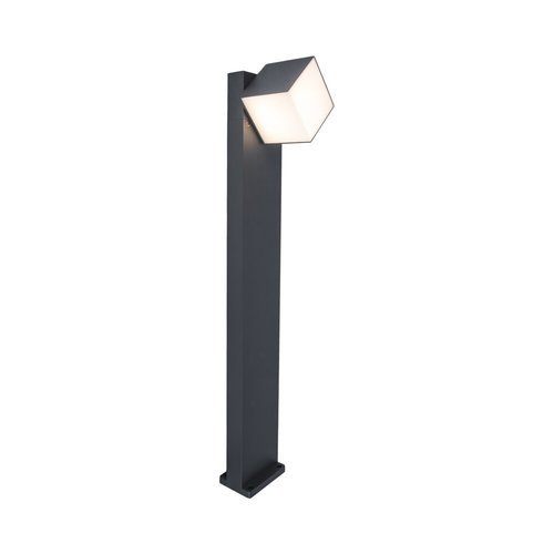  בולרד אפור כהה CUBA LUTEC 12W IP54 750mm אור חם 