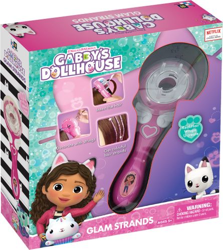 ערכה לעיצוב ראסטות צבעוניות לשיער בית הבובות של גבי