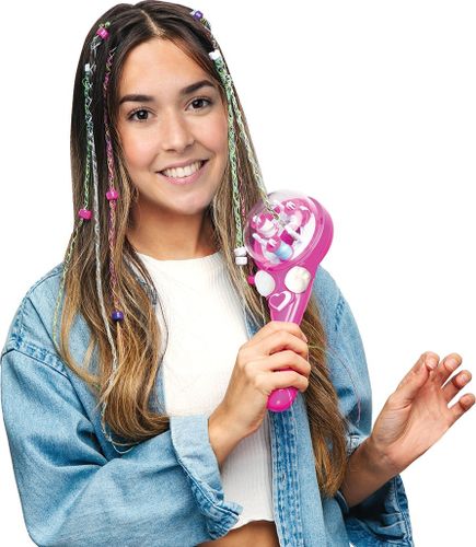 ערכה לעיצוב ראסטות צבעוניות לשיער בית הבובות של גבי