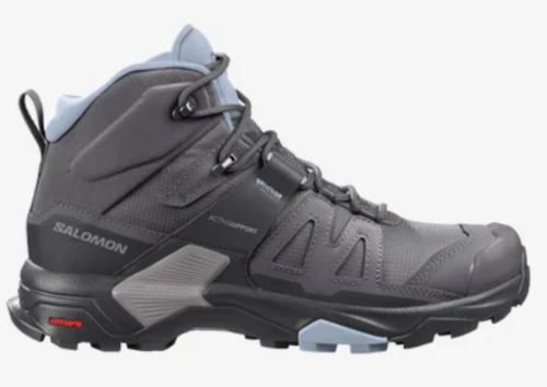 נעלי טיולים לנשים X Ultra 4 Mid Gtx שחור/כחול – Salomon