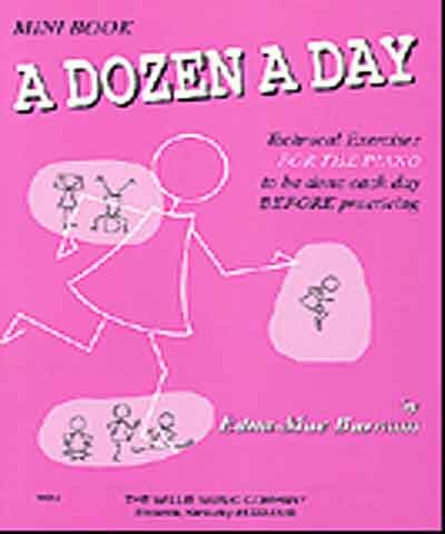 ספר תווים A DOZEN A DAY Mini Book