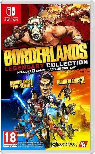 NINTENDO SWITCH BORDERLANDS LEGENDARY נינטנדו סוויטץ'