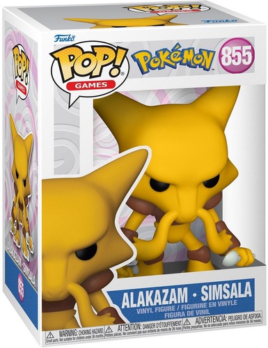בובת פופ – Funko Pop! Games: Pokemon – Alakazam #855