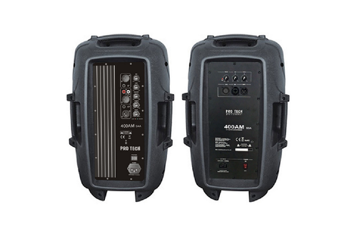 רמקול מוגבר ''12 קל משקל דגם 400AM מבית Pro-Tech