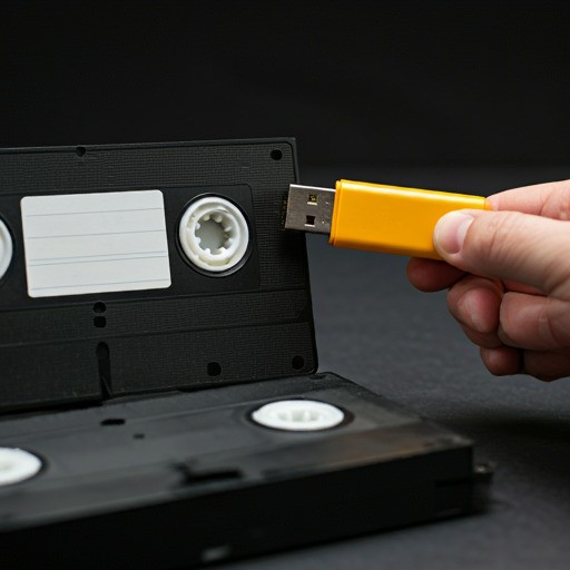 המרת קלטות וידאו VHS לדיסק און קי