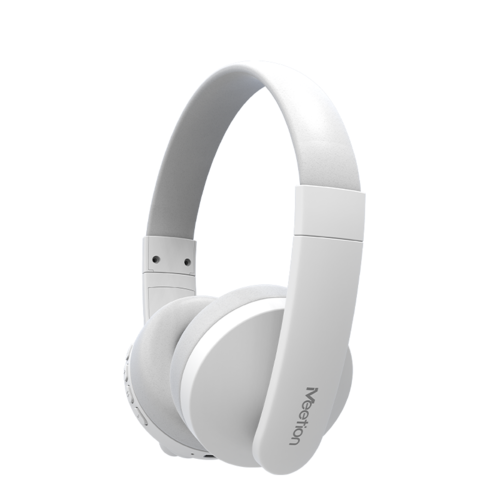 אוזניות BLUETOOTH טלפוניות לבנות
