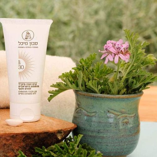 קרם הגנה מהשמש הישראלית – 100% מינרלי – SPF 30