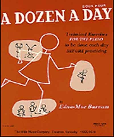 ספר תווים A DOZEN A DAY Book 4