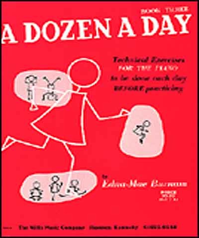 ספר תווים A DOZEN A DAY Book 3