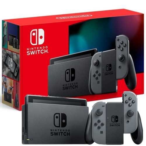 Nintendo Switch V2 אפור נינטנדו
