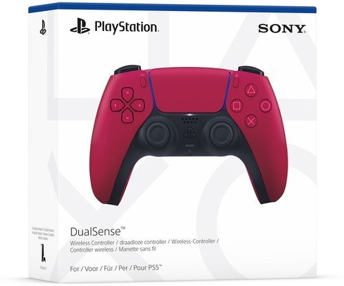 בקר פלייסטיישן 5 DUALSENSE WIRELESS CONTROLLER - COSMIC RED