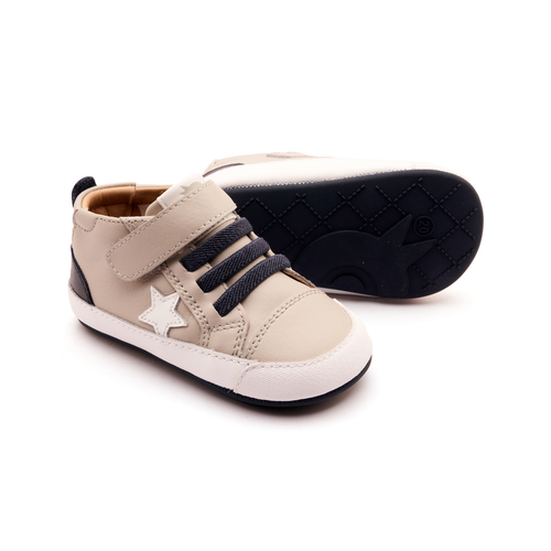 Old Soles platinum bub אפור מידות 19-22