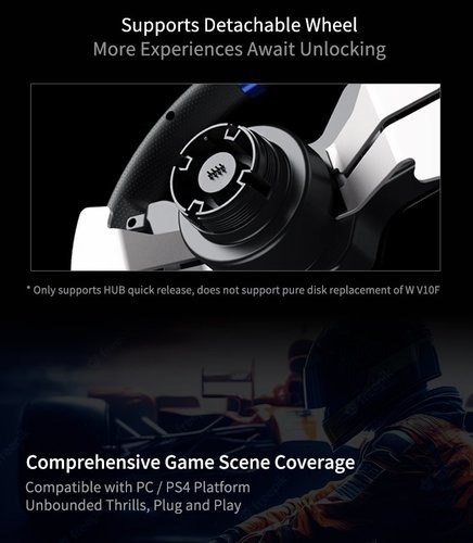 סט סימולאטור מירוצים PXN V99