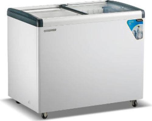 מקפיא/מקרר שוכב תעשייתי + מכסה זכוכית זק"ש Sachs DL-530G