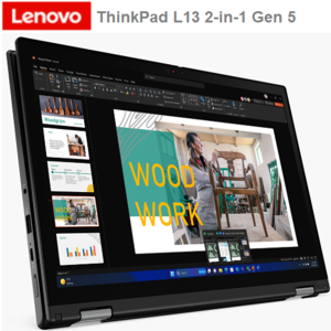מחשב נייד Lenovo ThinkPad L13 2in1 Yoga Gen5 U5-16GB-SSD-512GB
