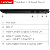 מחשב נייד Lenovo ThinkPad L13 2in1 Yoga Gen5 U7-16GB-SSD-512GB
