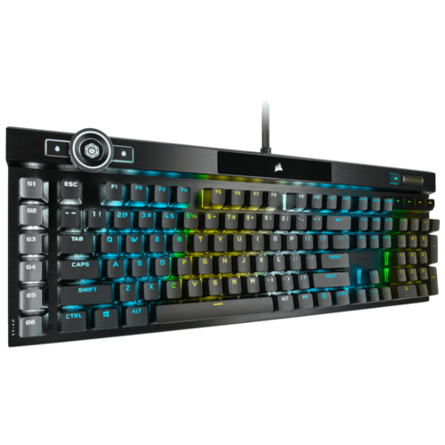  מקלדת גיימינג מכנית K100 CORSAIR OPX Switch — Black 